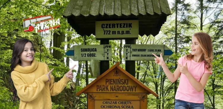 Wycieczka szkolna Pieninkami na Sokolicę