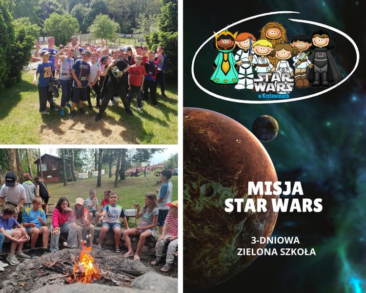 Misja Star Wars w Kretowinach (3 lub 5 dniowa zielona szkoła)