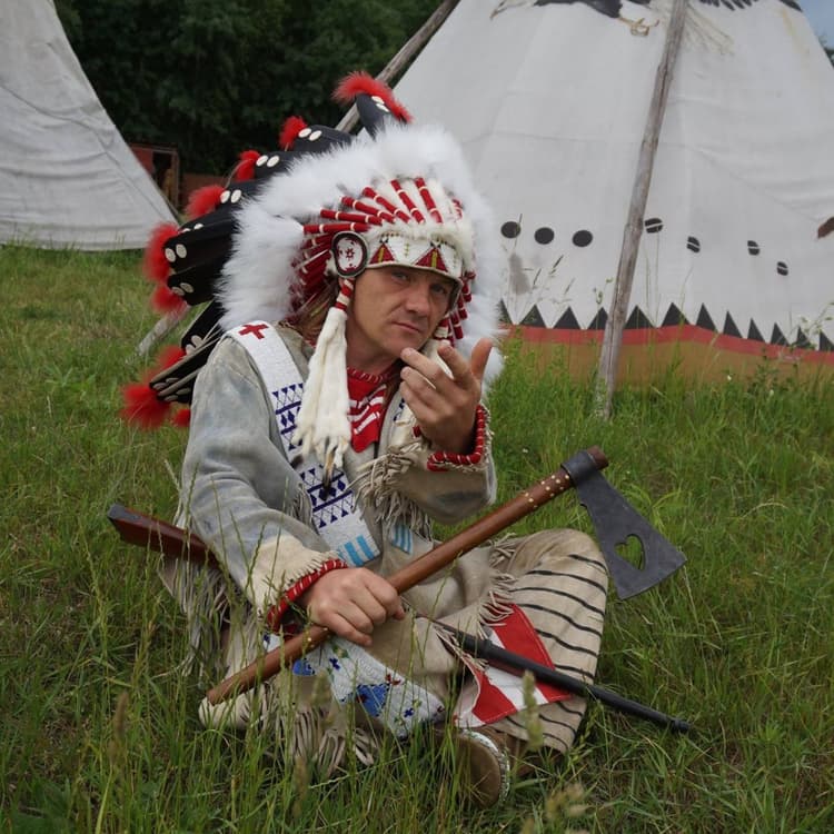 To Nie Wojenna Ścieżka zobacz jak Indianin w Zalasiu mieszka