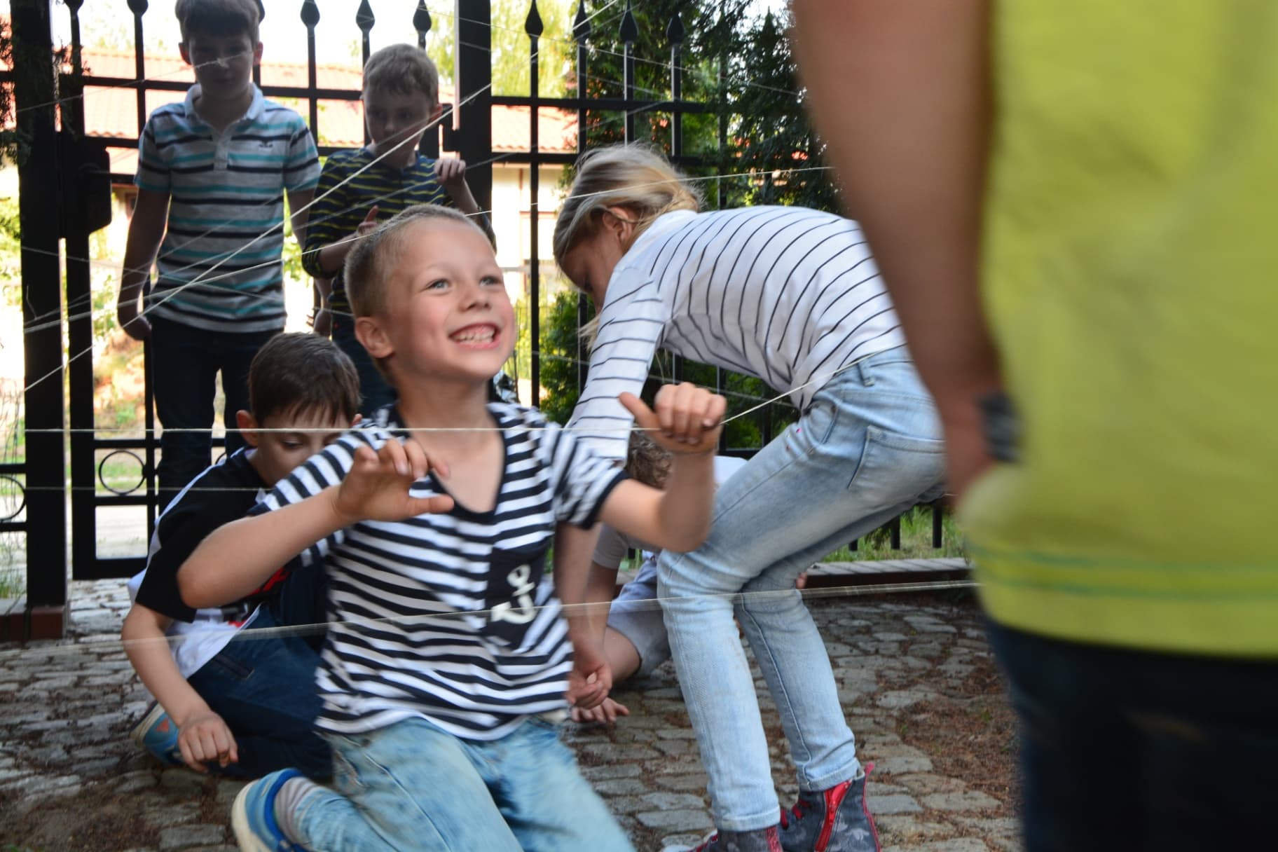 When is the first time to go to camp ?