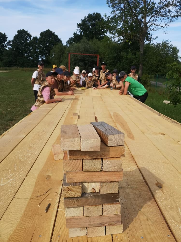 Poligon zadań - Team Building - atrakcje dla dzieci