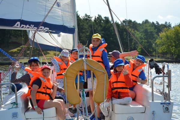 Półkolonie żeglarskie Młodego Skippera