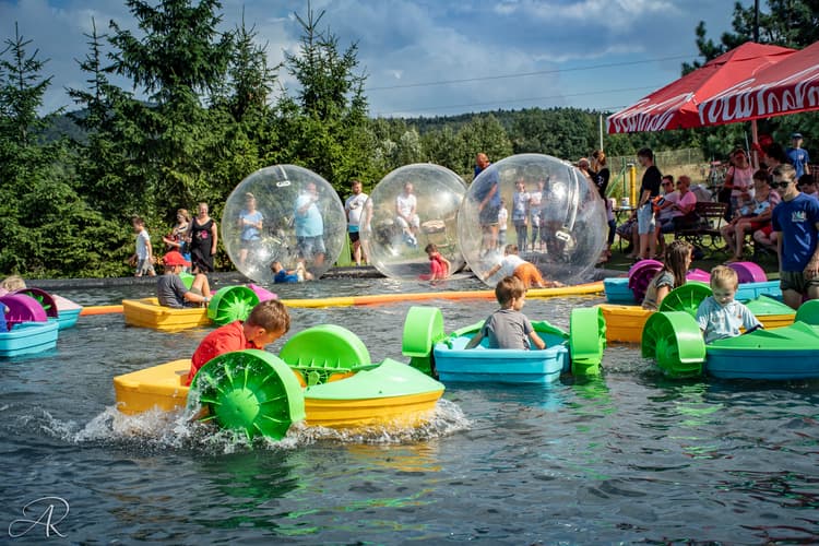 Wycieczka przedszkolaków do Parku Rozrywki i Miniatur Sabat Krajno