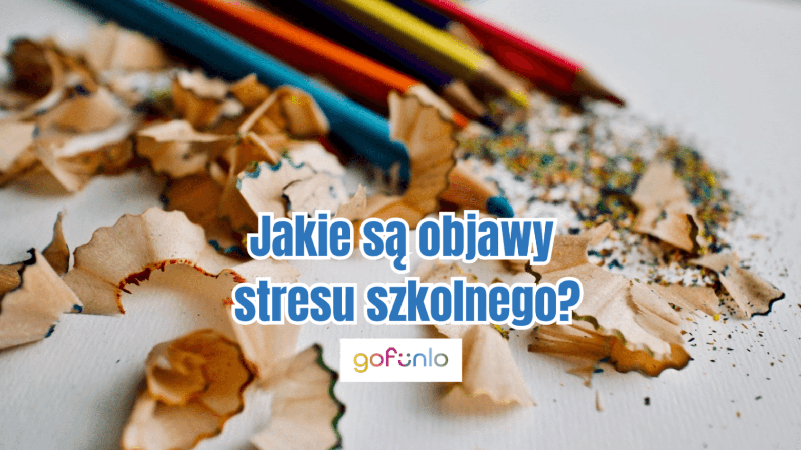 What are the symptoms of school-related stress?