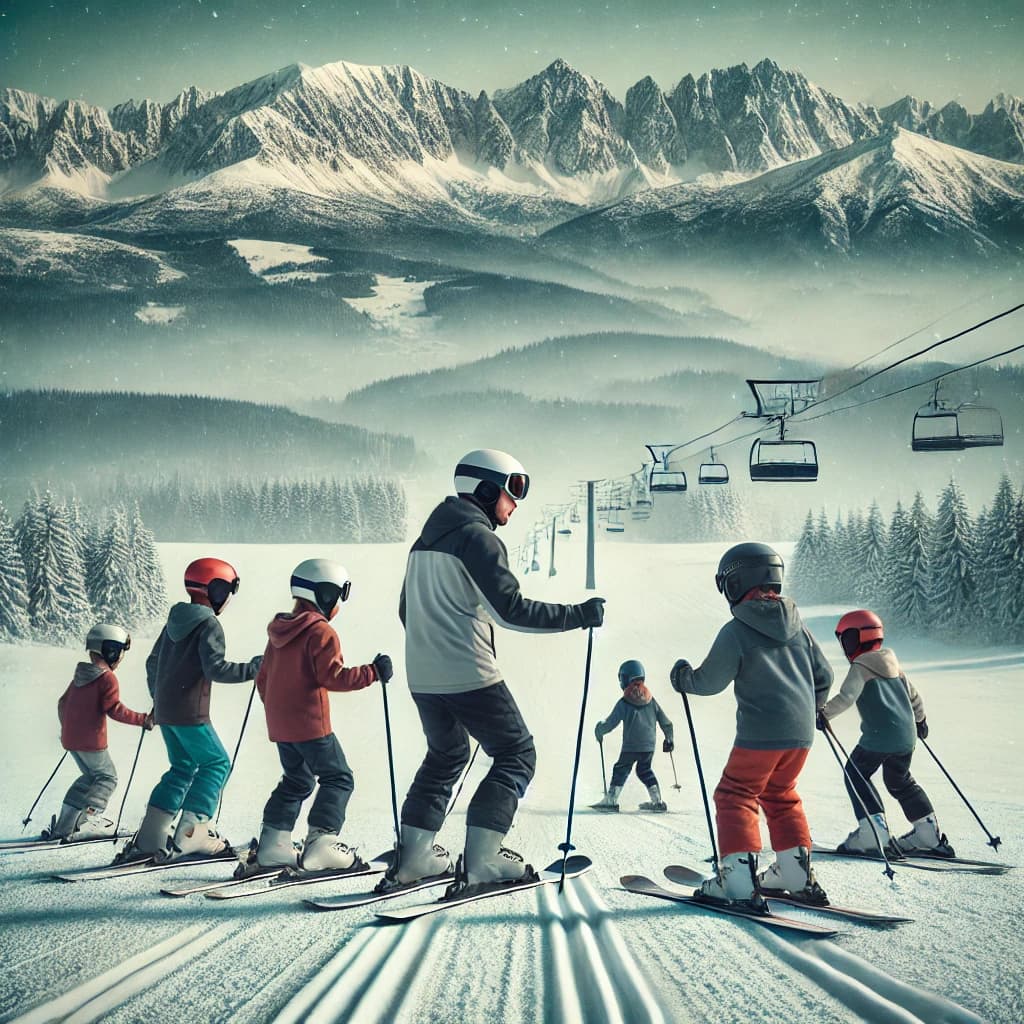 Najważniejsze pytania rodziców przed wyborem zimowiska: Narty i snowboard dla dzieci